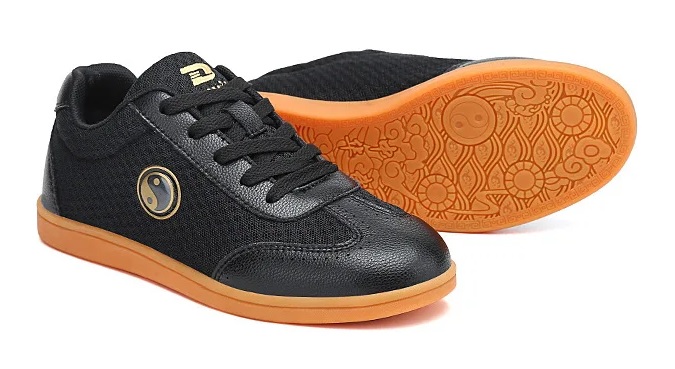 Tenis taichi de malla color negro Mexico