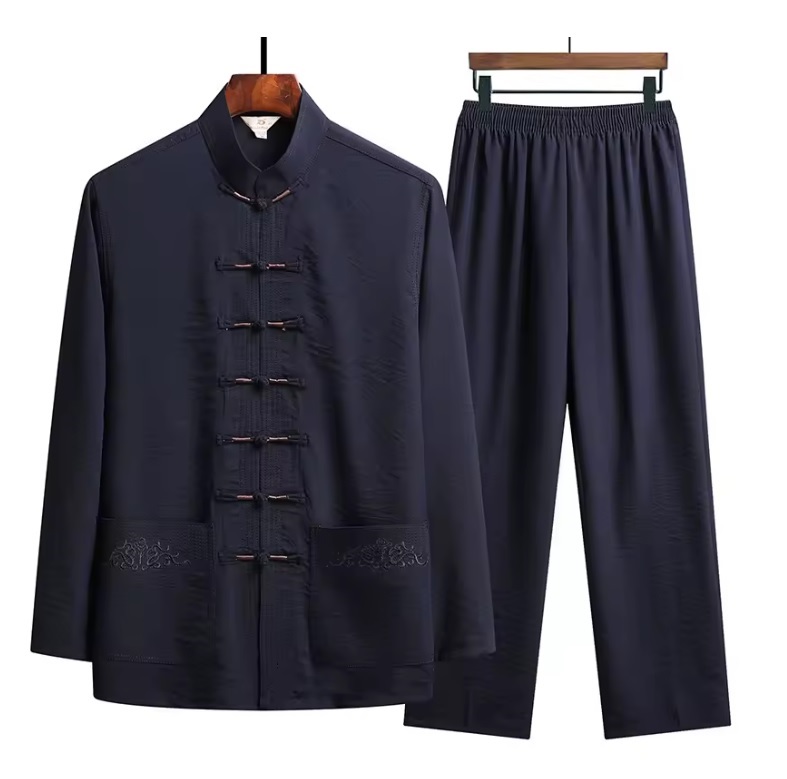 Traje tang azúl marino taichipuebla.com