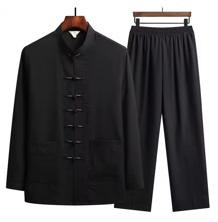 Traje tang negro taichipuebla.com