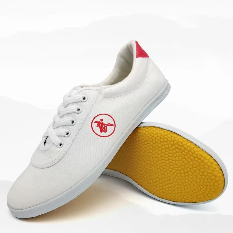 Tenis tai chi lona algodon blancos